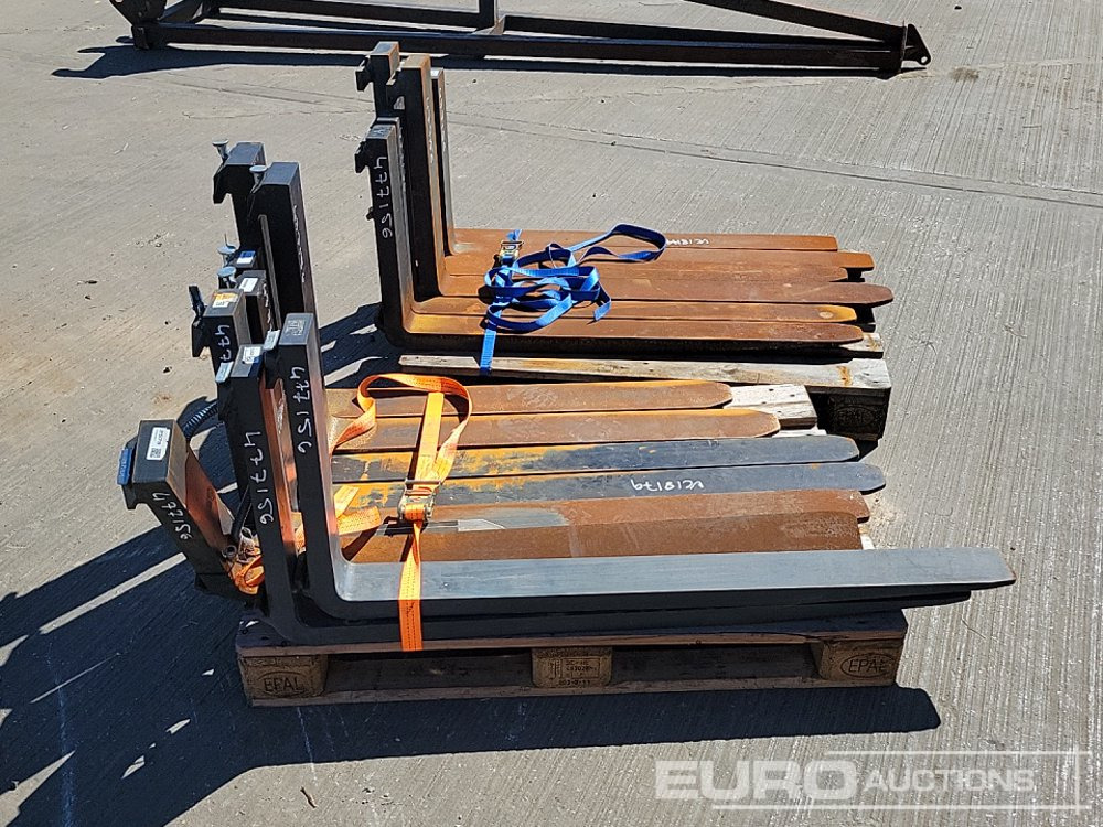 Equipo de manutención Selection of Various Size Forks to suit Forklift (2 Pallets of): foto 6