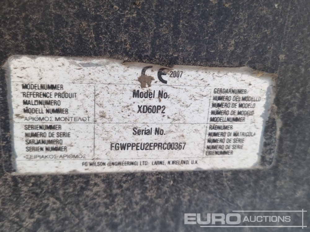 Generador industriale FG Wilson XD60P2: foto 29