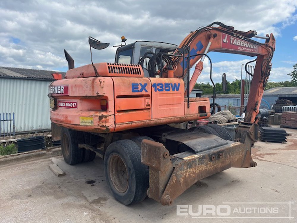 Fiat Hitachi EX135W - Excavadora de ruedas: foto 2 Fiat Hitachi EX135W - Excavadora de ruedas: foto 2