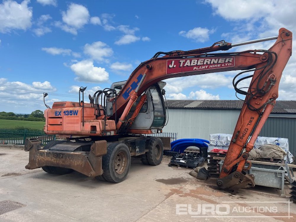 Fiat Hitachi EX135W - Excavadora de ruedas: foto 1 Fiat Hitachi EX135W - Excavadora de ruedas: foto 1