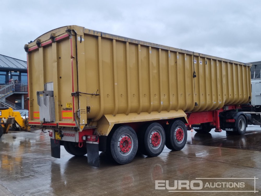 Fruehauf Tri Axle Bulk Tipper Trailer, Easy Sheet - Semirremolque volquete: foto 5 Fruehauf Tri Axle Bulk Tipper Trailer, Easy Sheet - Semirremolque volquete: foto 5