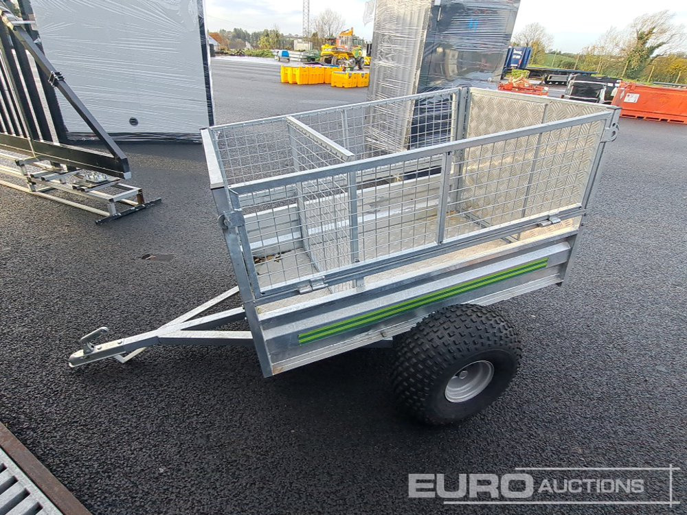 Remolque porta maquinaria Galvanised Sheep Trailer to suit Quad: foto 12