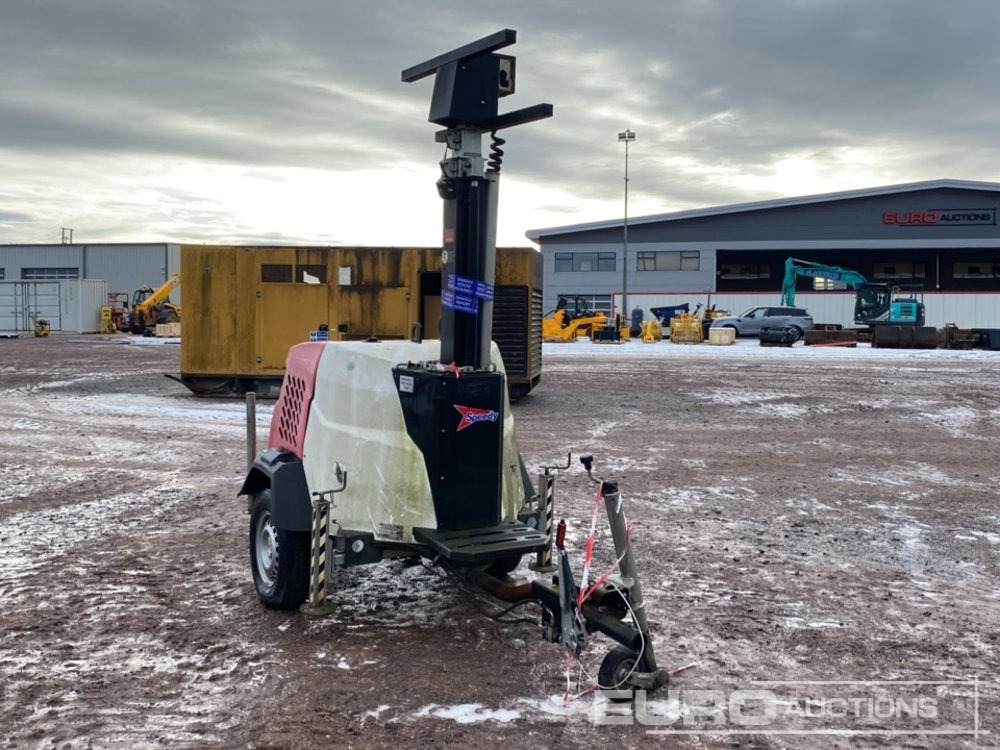 Torre de iluminación Generac Single Axle Lighting Tower, Kubota Engine (Spares): foto 7