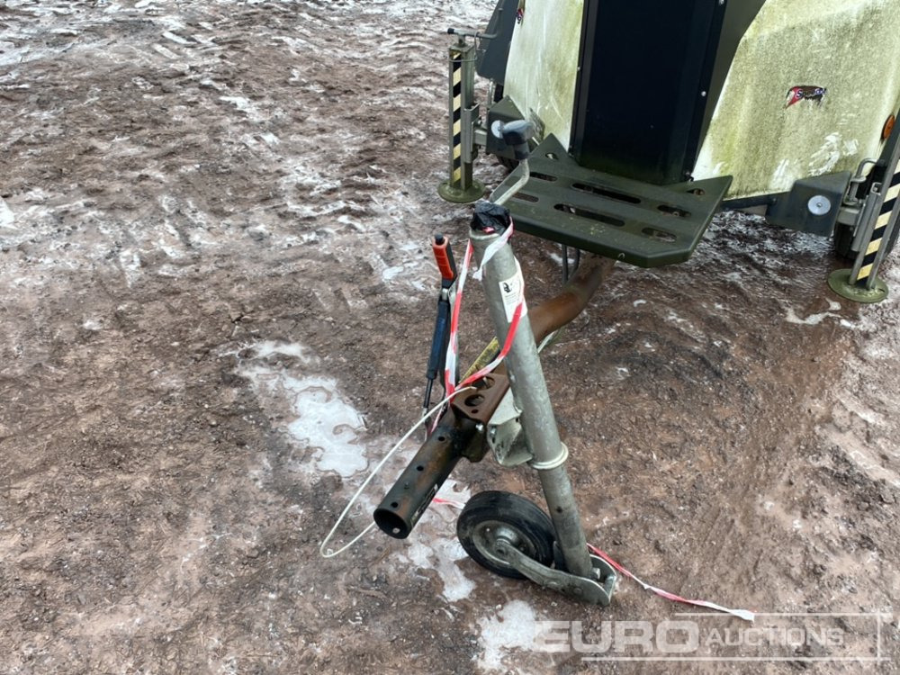 Torre de iluminación Generac Single Axle Lighting Tower, Kubota Engine (Spares): foto 9