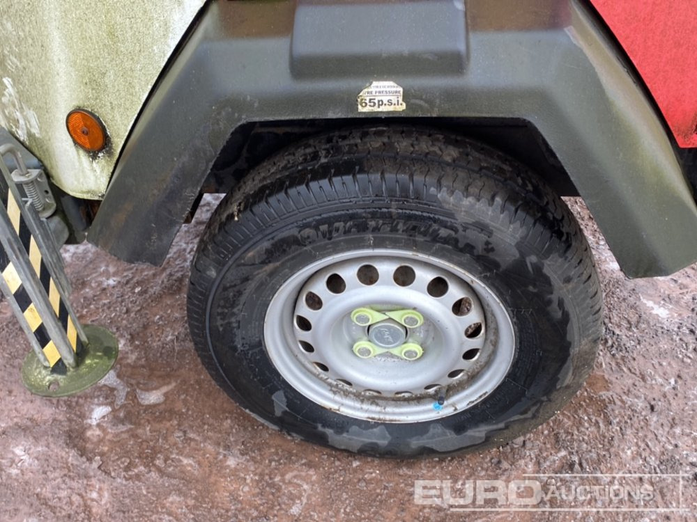 Torre de iluminación Generac Single Axle Lighting Tower, Kubota Engine (Spares): foto 13