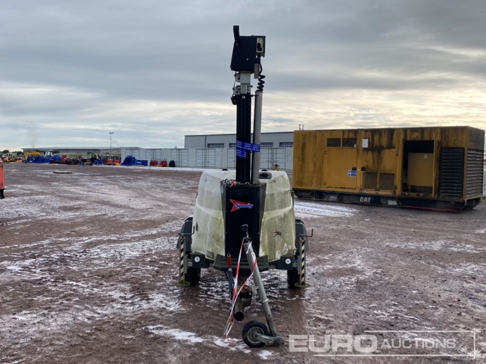 Torre de iluminación Generac Single Axle Lighting Tower, Kubota Engine (Spares): foto 8