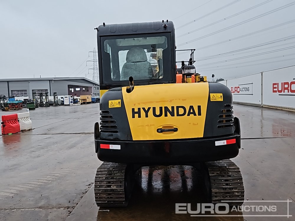 Hyundai R60-7 - Miniexcavadora: foto 4 Hyundai R60-7 - Miniexcavadora: foto 4