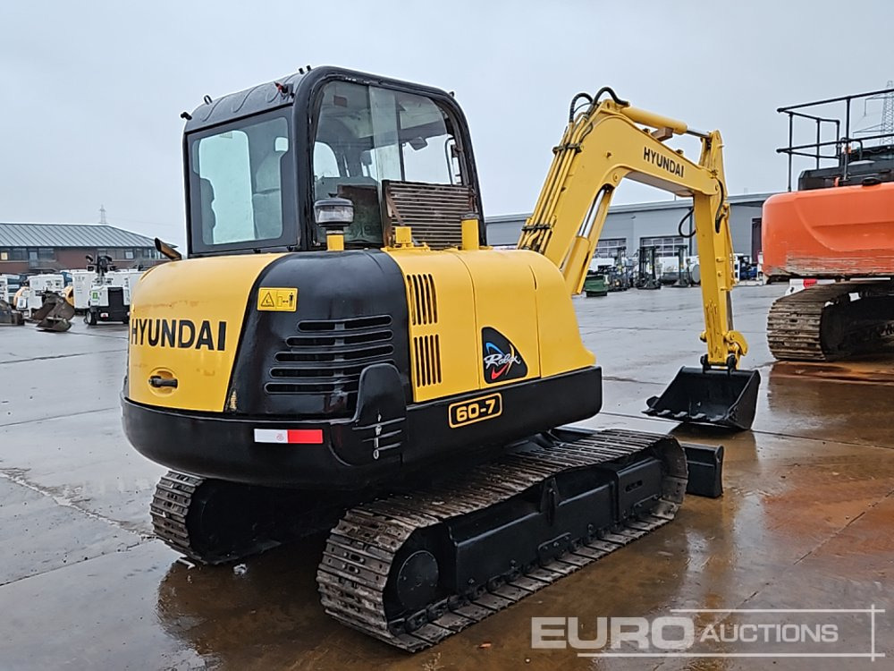Hyundai R60-7 - Miniexcavadora: foto 5 Hyundai R60-7 - Miniexcavadora: foto 5