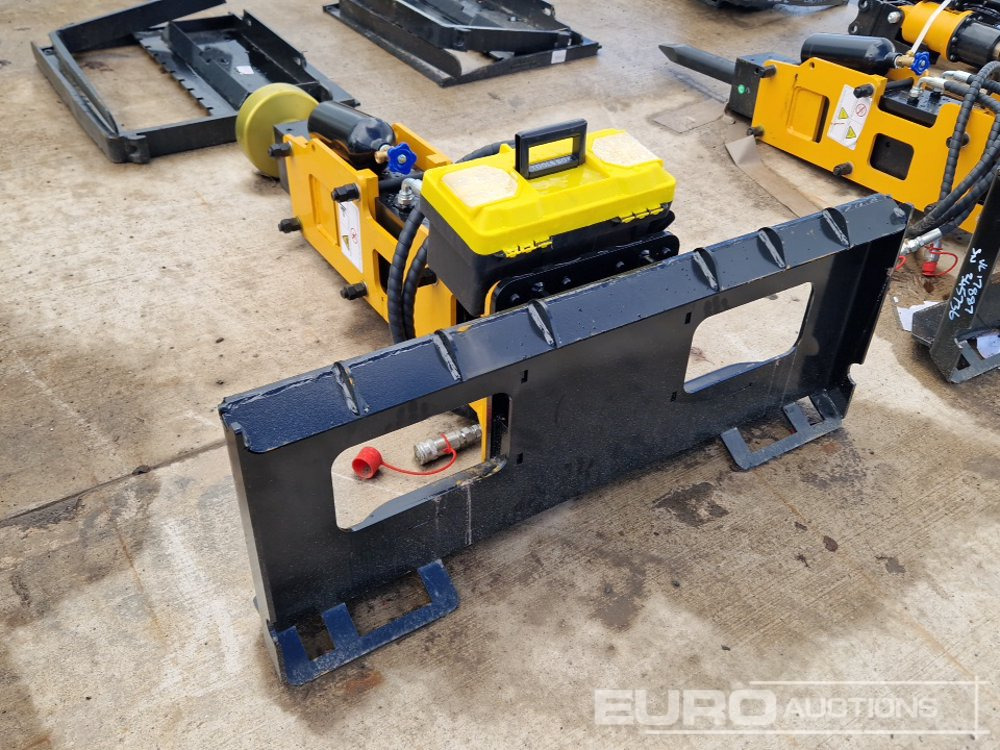 Unused 2025 GIYI D680 Hydraulic Pile Hammer to suit Skidsteer Loader - Implemento para Excavadora: foto 3 Unused 2025 GIYI D680 Hydraulic Pile Hammer to suit Skidsteer Loader - Implemento para Excavadora: foto 3