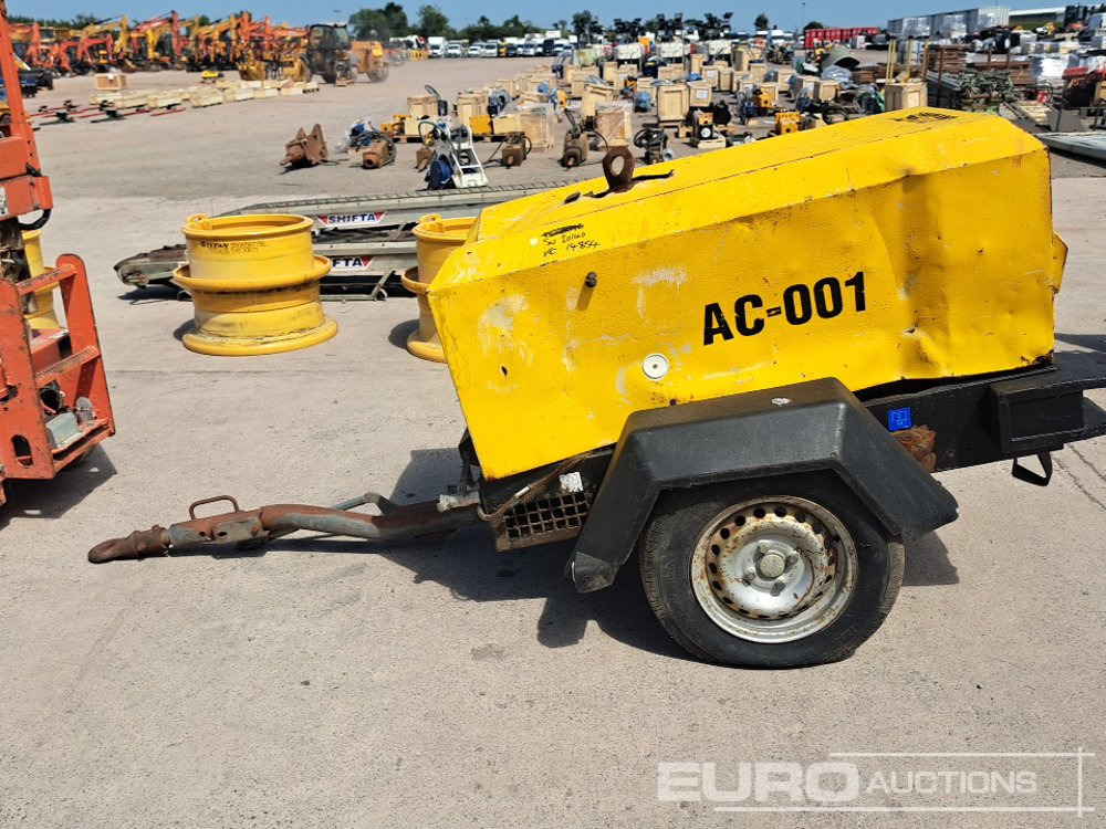 Ingersoll Rand 720 65CFM Single Axle Diesel Compressor, Kubota Engine - Compresor de aire: foto 2 Ingersoll Rand 720 65CFM Single Axle Diesel Compressor, Kubota Engine - Compresor de aire: foto 2