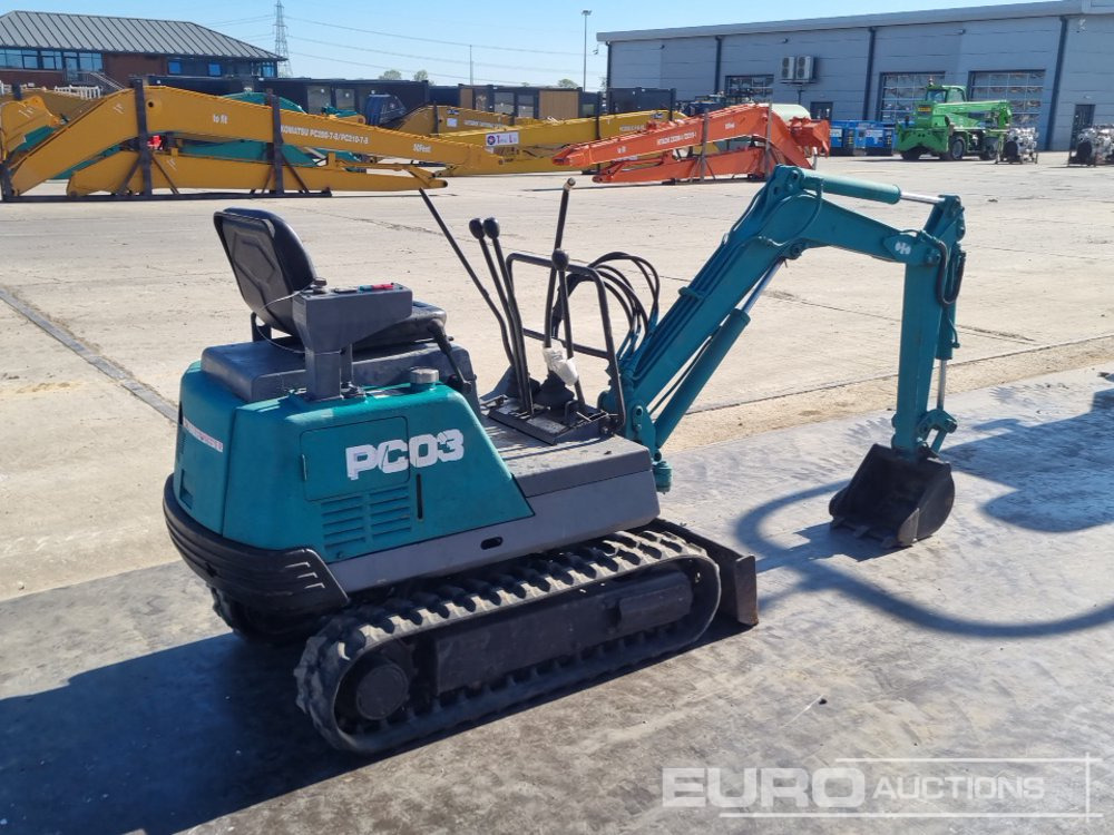 Komatsu PC03-1 - Miniexcavadora: foto 5 Komatsu PC03-1 - Miniexcavadora: foto 5