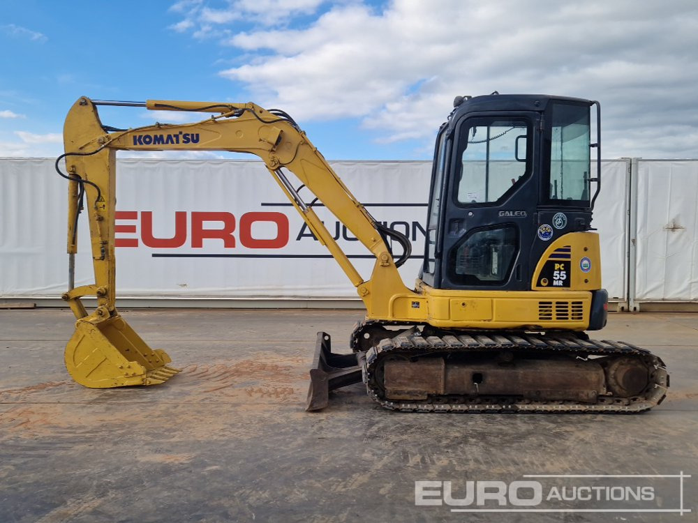 Komatsu PC55MR-2 - Miniexcavadora: foto 2 Komatsu PC55MR-2 - Miniexcavadora: foto 2