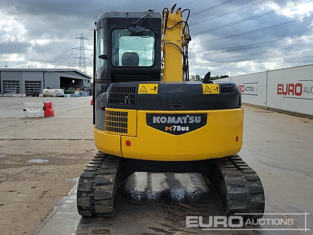 Komatsu PC78US-6 - Miniexcavadora: foto 4 Komatsu PC78US-6 - Miniexcavadora: foto 4