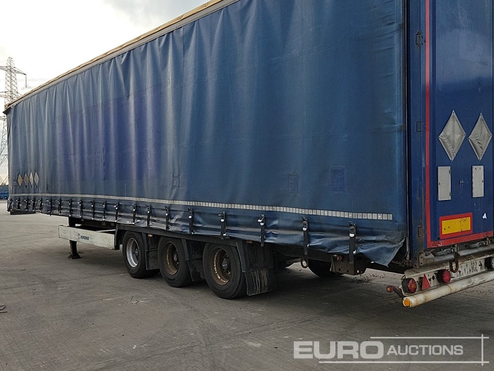 Semirremolque lona Krone Tri Axle Curtainsider Trailer: foto 33
