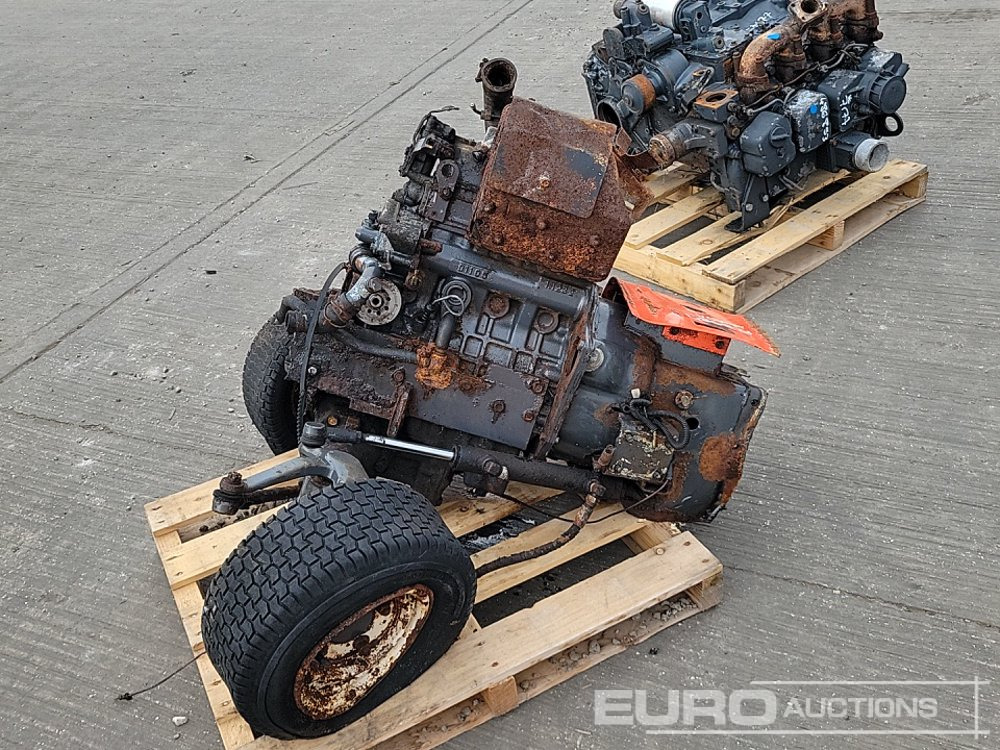 Kubota 3 Cylinder Engine, Front Axle - Motor: foto 2 Kubota 3 Cylinder Engine, Front Axle - Motor: foto 2