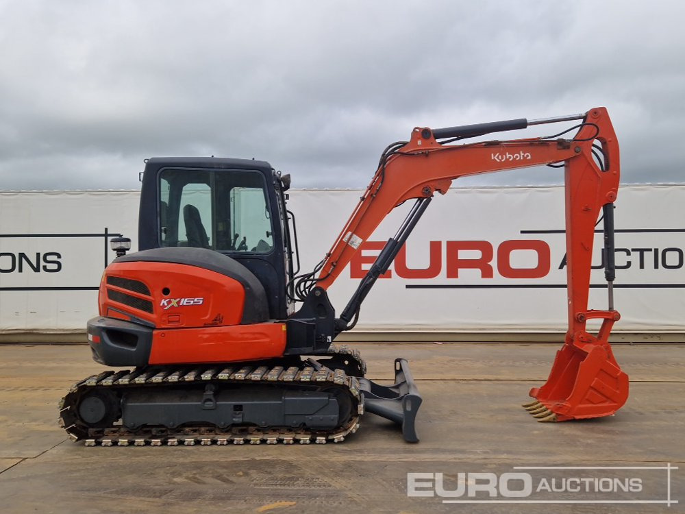 Miniexcavadora Kubota KX165-5: foto 6