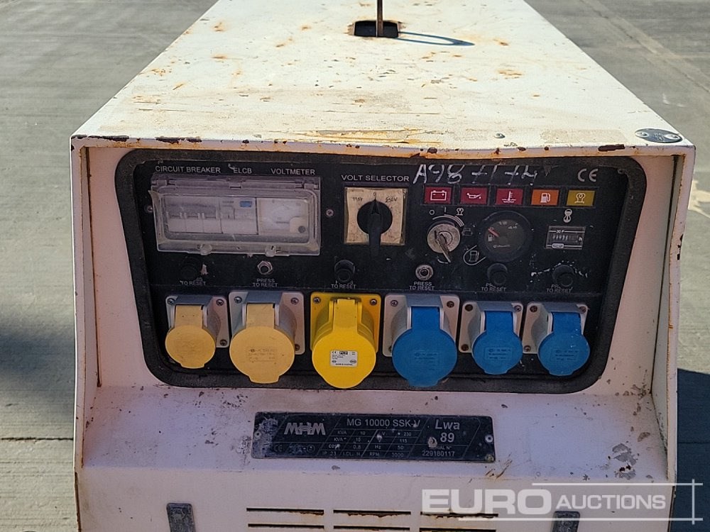 Generador industriale MHM MG10000SSK-V: foto 11