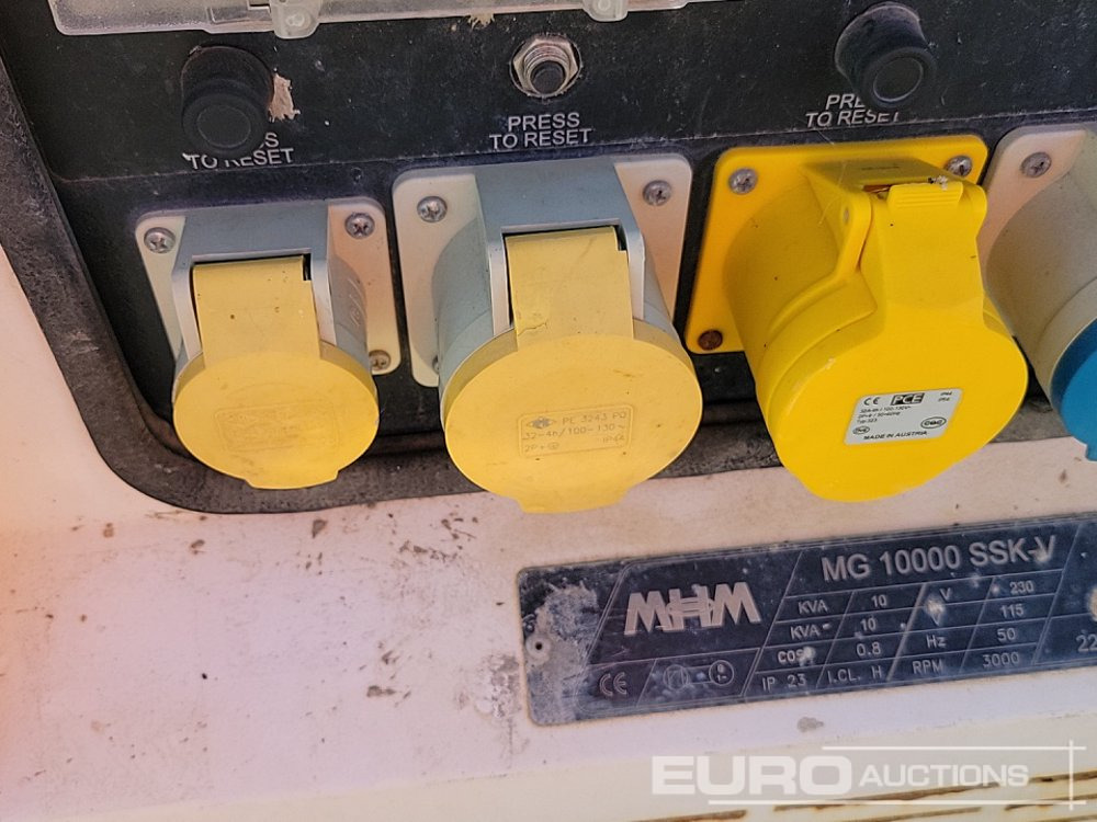Generador industriale MHM MG10000SSK-V: foto 13