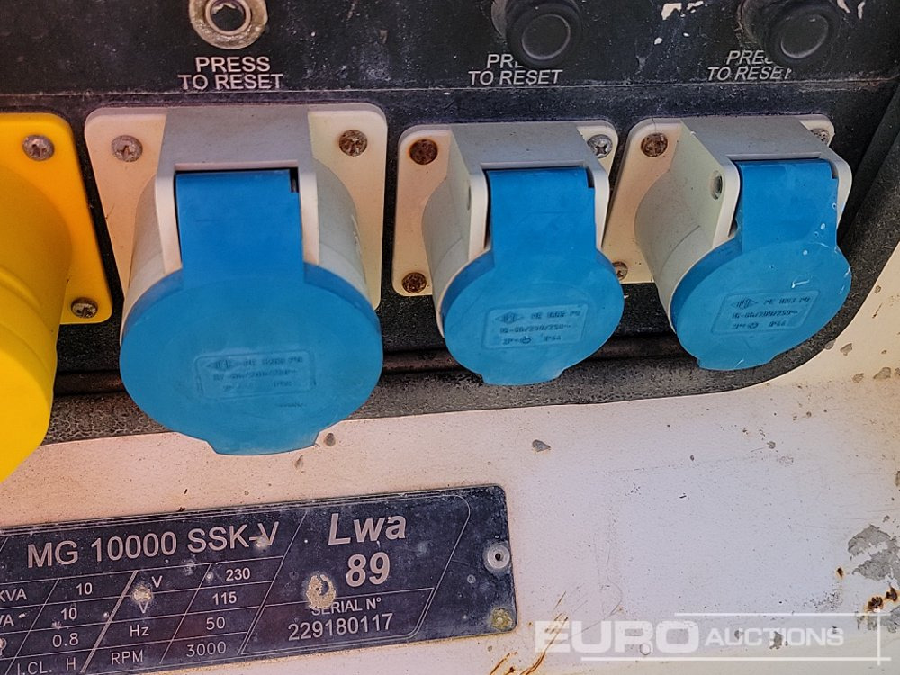 Generador industriale MHM MG10000SSK-V: foto 12