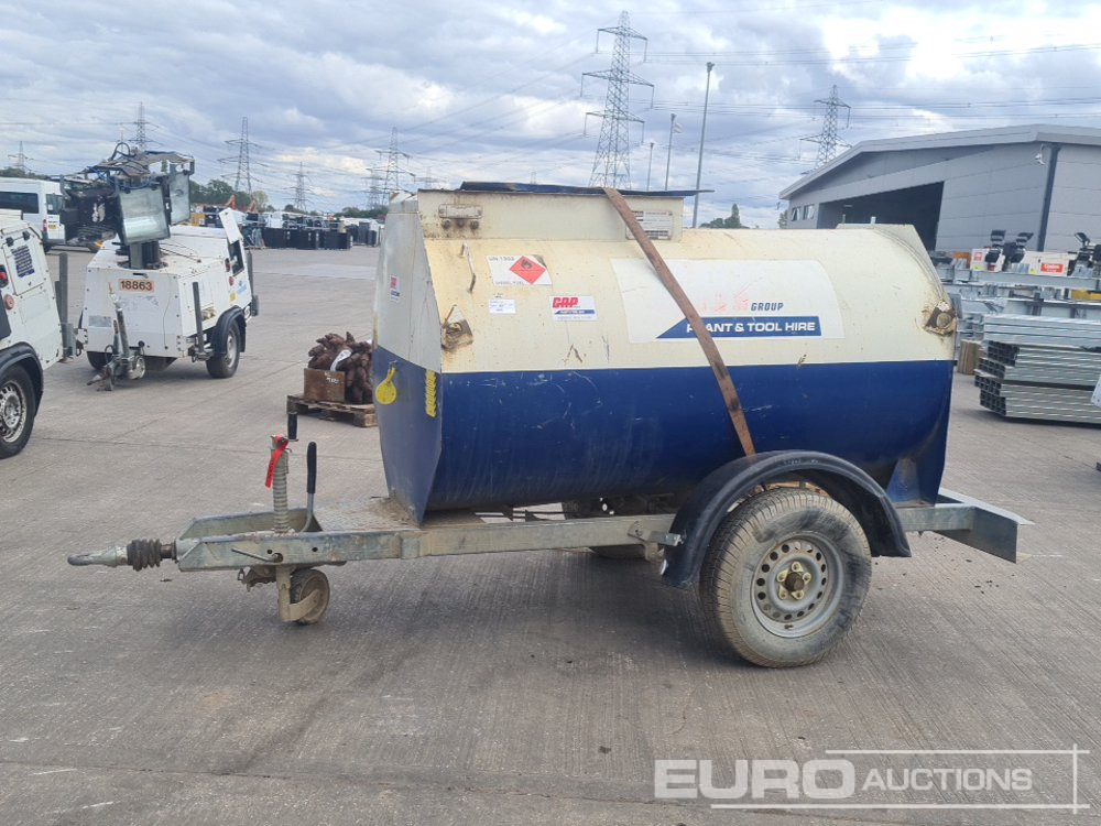 Main 1000 Litre Single Axle Bunded Fuel Bowser,Electric Pump - Tanque de almacenamiento: foto 2 Main 1000 Litre Single Axle Bunded Fuel Bowser,Electric Pump - Tanque de almacenamiento: foto 2