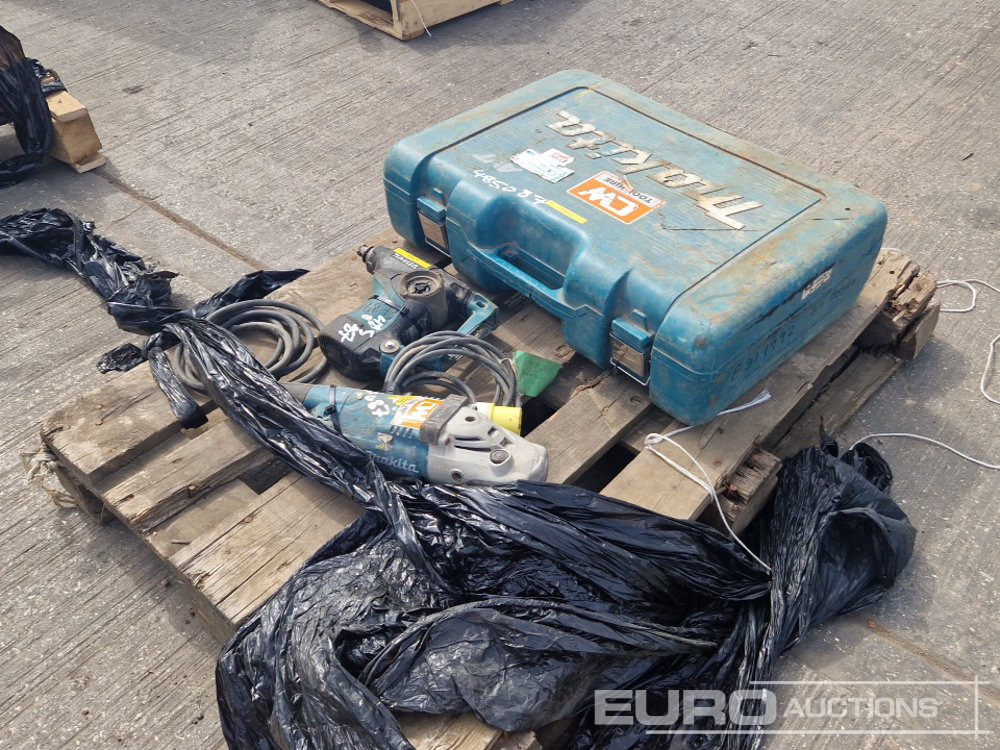 Makita 110 Volt Hammer Drill, Grinder, Impact Wrench, Poker Unit - Equipo de construcción: foto 1 Makita 110 Volt Hammer Drill, Grinder, Impact Wrench, Poker Unit - Equipo de construcción: foto 1
