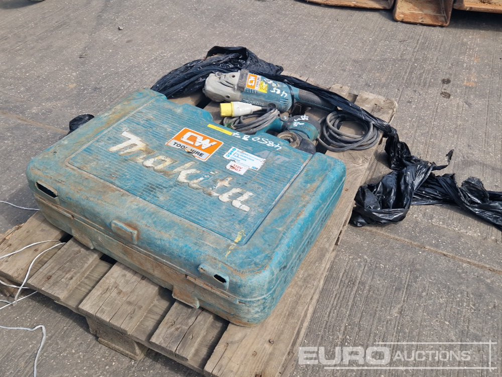 Makita 110 Volt Hammer Drill, Grinder, Impact Wrench, Poker Unit - Equipo de construcción: foto 3 Makita 110 Volt Hammer Drill, Grinder, Impact Wrench, Poker Unit - Equipo de construcción: foto 3