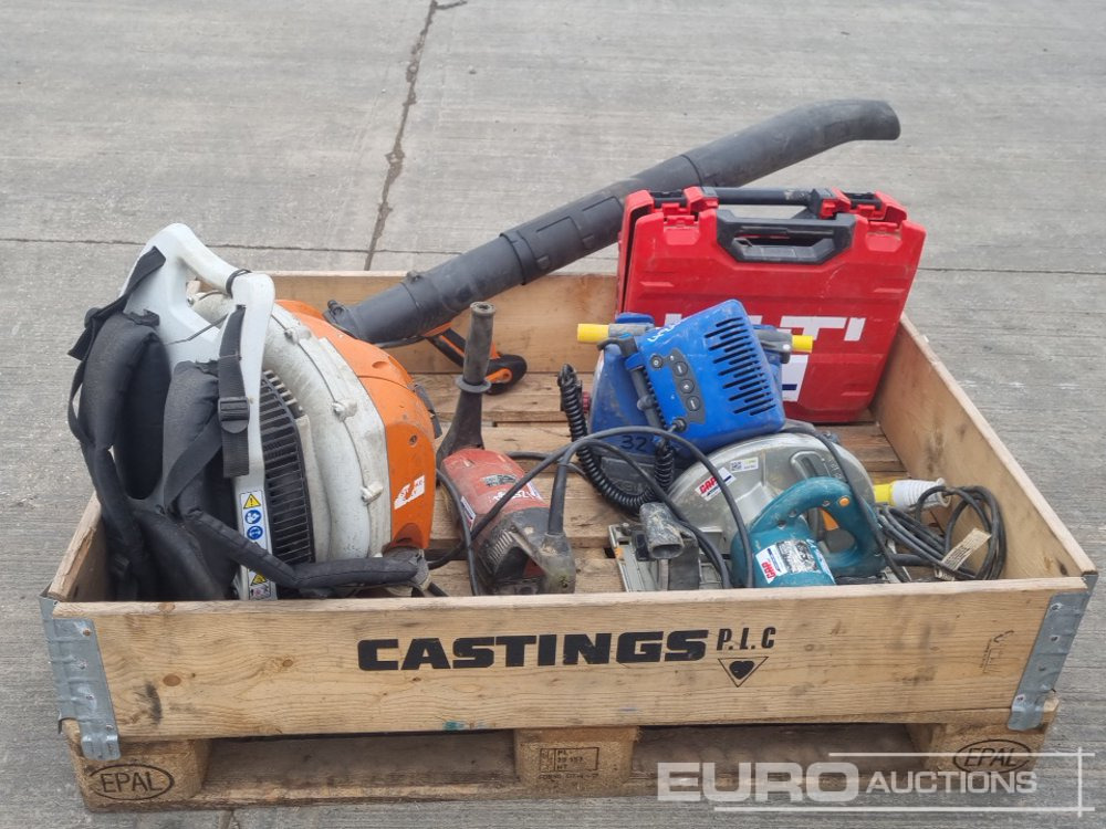 Makita 110 Vot Circular Saw, Stihl Petrol Backpack Leaf Blower, Portable LED Light, Hilti 110 Volt Diamond Drill, Hilti 110 Volt Hammer Drill - Equipo de construcción: foto 4 Makita 110 Vot Circular Saw, Stihl Petrol Backpack Leaf Blower, Portable LED Light, Hilti 110 Volt Diamond Drill, Hilti 110 Volt Hammer Drill - Equipo de construcción: foto 4
