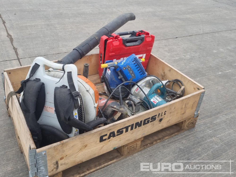 Makita 110 Vot Circular Saw, Stihl Petrol Backpack Leaf Blower, Portable LED Light, Hilti 110 Volt Diamond Drill, Hilti 110 Volt Hammer Drill - Equipo de construcción: foto 3 Makita 110 Vot Circular Saw, Stihl Petrol Backpack Leaf Blower, Portable LED Light, Hilti 110 Volt Diamond Drill, Hilti 110 Volt Hammer Drill - Equipo de construcción: foto 3