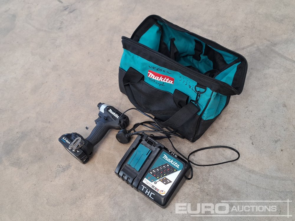 Makita 18v Impact Driver, Battery, 240v Charger, Carry Bag - Equipo de construcción: foto 1 Makita 18v Impact Driver, Battery, 240v Charger, Carry Bag - Equipo de construcción: foto 1