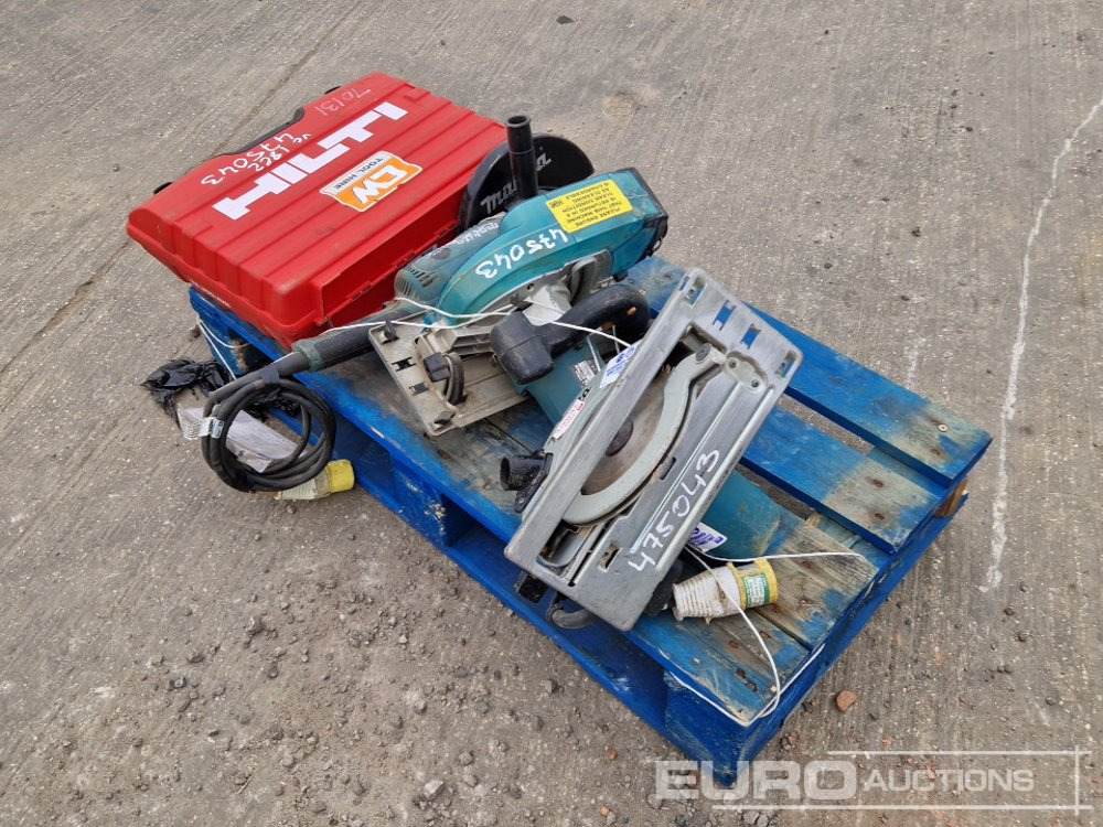 Makkta 110Volt Circular Saw (2 of), Makita GA9020 110Volt Angle Grinder, Hilti TE 300 110Volt Hammer Drill - Equipo de construcción: foto 3 Makkta 110Volt Circular Saw (2 of), Makita GA9020 110Volt Angle Grinder, Hilti TE 300 110Volt Hammer Drill - Equipo de construcción: foto 3
