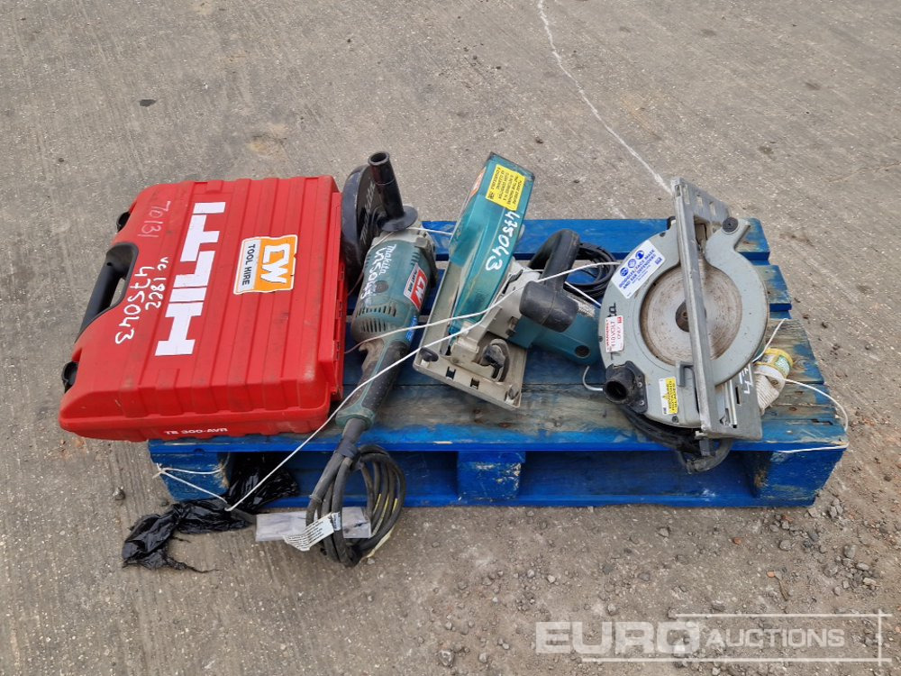 Makkta 110Volt Circular Saw (2 of), Makita GA9020 110Volt Angle Grinder, Hilti TE 300 110Volt Hammer Drill - Equipo de construcción: foto 2 Makkta 110Volt Circular Saw (2 of), Makita GA9020 110Volt Angle Grinder, Hilti TE 300 110Volt Hammer Drill - Equipo de construcción: foto 2
