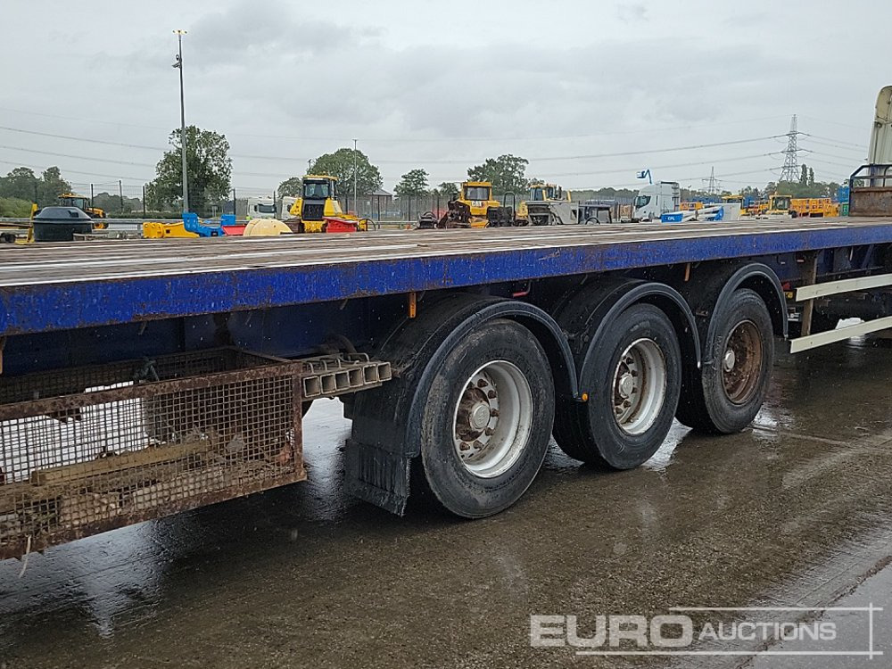 Semirremolque plataforma/ Caja abierta Montracon Tri Axle Flatbed Trailer, Twist Locks: foto 21