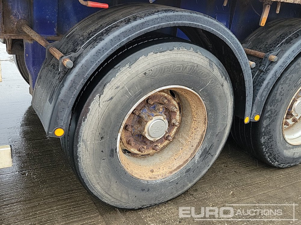 Semirremolque plataforma/ Caja abierta Montracon Tri Axle Flatbed Trailer, Twist Locks: foto 9