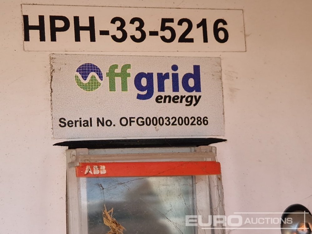 Equipo de construcción Off Grid 400 Volt Battery Bank Canopy (No Batteries) (Spares): foto 17