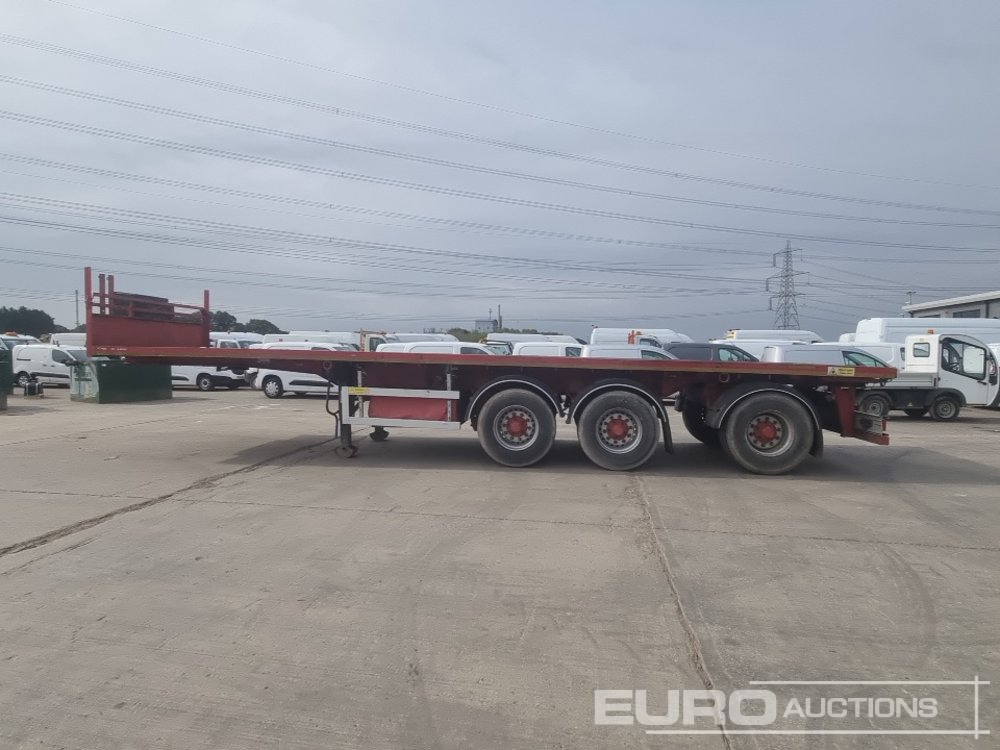 SDC Trailer Tri Axle Flatbed Trailer, Rear Axle Steer - Semirremolque plataforma/ Caja abierta: foto 2 SDC Trailer Tri Axle Flatbed Trailer, Rear Axle Steer - Semirremolque plataforma/ Caja abierta: foto 2
