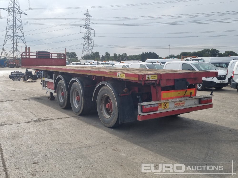 SDC Trailer Tri Axle Flatbed Trailer, Rear Axle Steer - Semirremolque plataforma/ Caja abierta: foto 3 SDC Trailer Tri Axle Flatbed Trailer, Rear Axle Steer - Semirremolque plataforma/ Caja abierta: foto 3