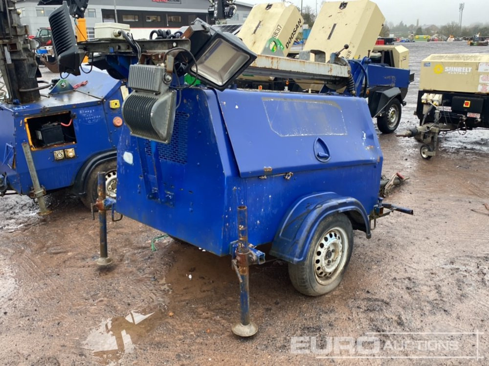 SMC Single Axle LED Lighting Tower, Kubota Engine - Torre de iluminación: foto 3 SMC Single Axle LED Lighting Tower, Kubota Engine - Torre de iluminación: foto 3