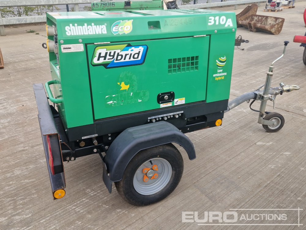 Generador industriale Shindaiwa 310A: foto 6