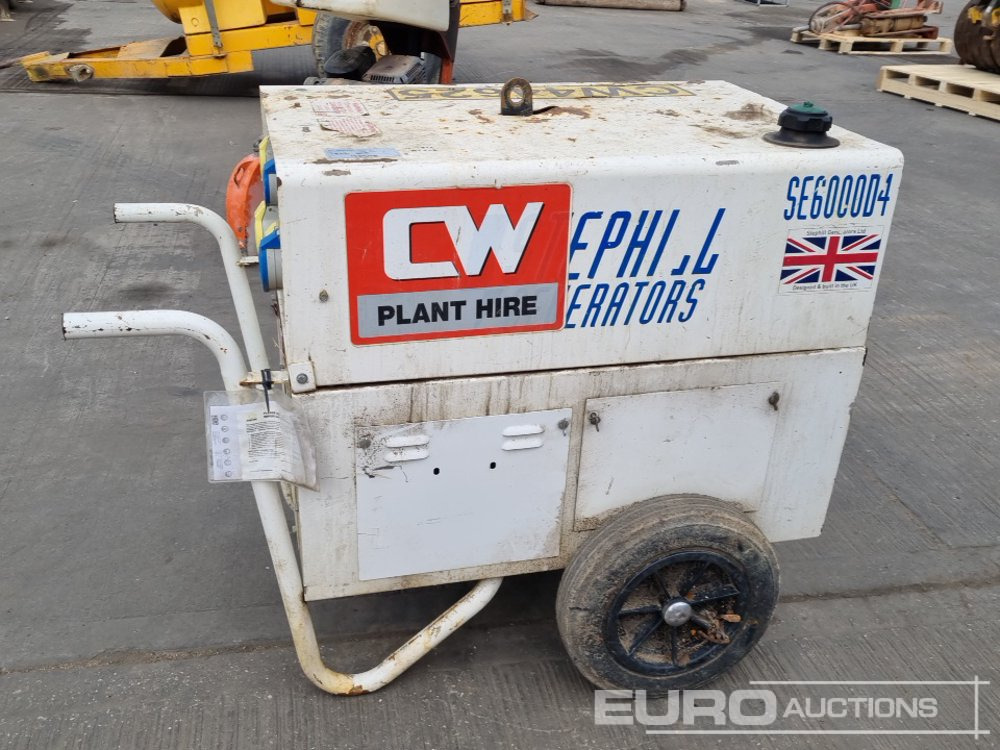 Generador industriale Stephill SE6000D4: foto 6