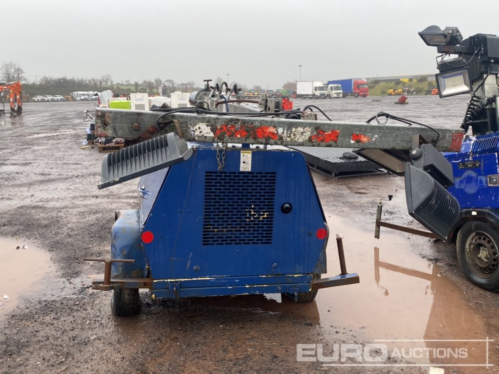 Terex Amida Single Axle LED Lighting Tower, Kubota Engine - Torre de iluminación: foto 4 Terex Amida Single Axle LED Lighting Tower, Kubota Engine - Torre de iluminación: foto 4