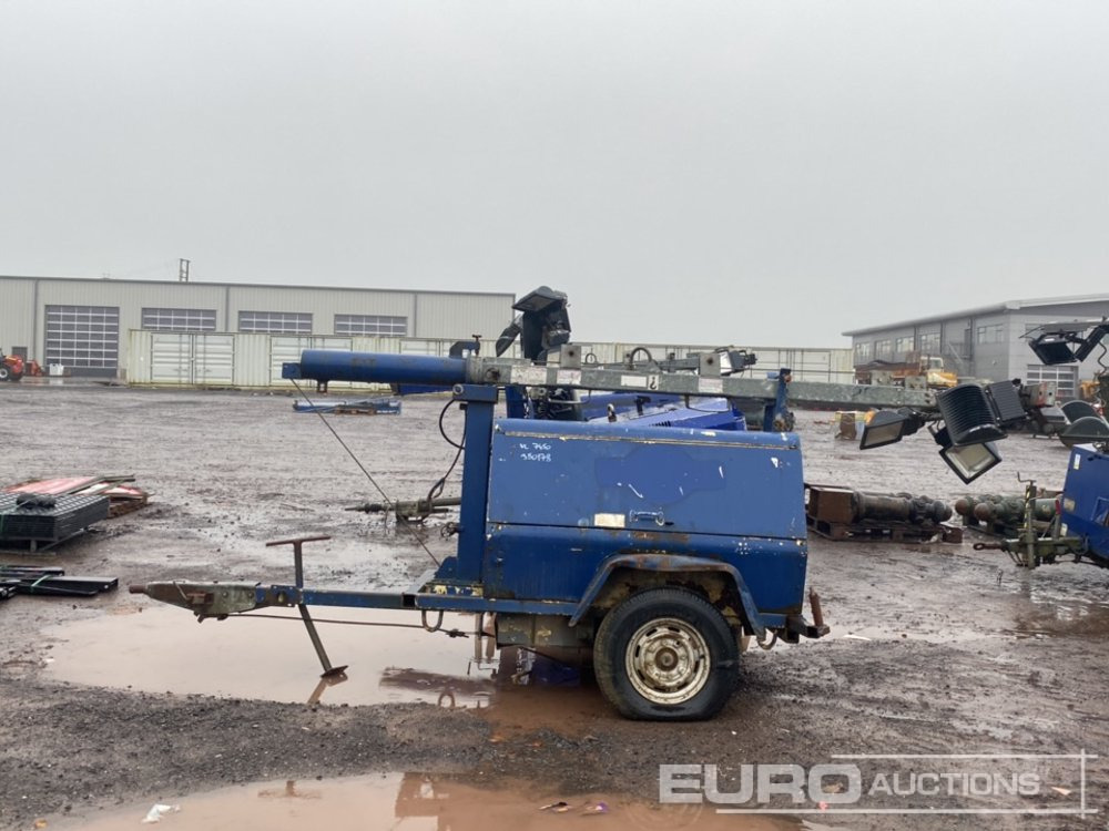 Terex Amida Single Axle LED Lighting Tower, Kubota Engine - Torre de iluminación: foto 2 Terex Amida Single Axle LED Lighting Tower, Kubota Engine - Torre de iluminación: foto 2