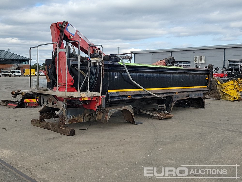 Tipper Body, Easy Sheet, HMP Hydraulic Loading Crane, Hydraulic Rotating Clam Shell Grab - Carrocería basculante: foto 1 Tipper Body, Easy Sheet, HMP Hydraulic Loading Crane, Hydraulic Rotating Clam Shell Grab - Carrocería basculante: foto 1
