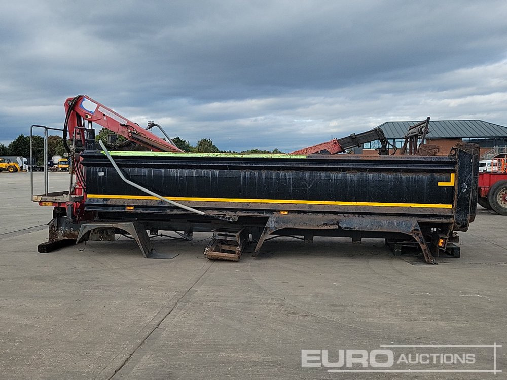 Tipper Body, Easy Sheet, HMP Hydraulic Loading Crane, Hydraulic Rotating Clam Shell Grab - Carrocería basculante: foto 2 Tipper Body, Easy Sheet, HMP Hydraulic Loading Crane, Hydraulic Rotating Clam Shell Grab - Carrocería basculante: foto 2