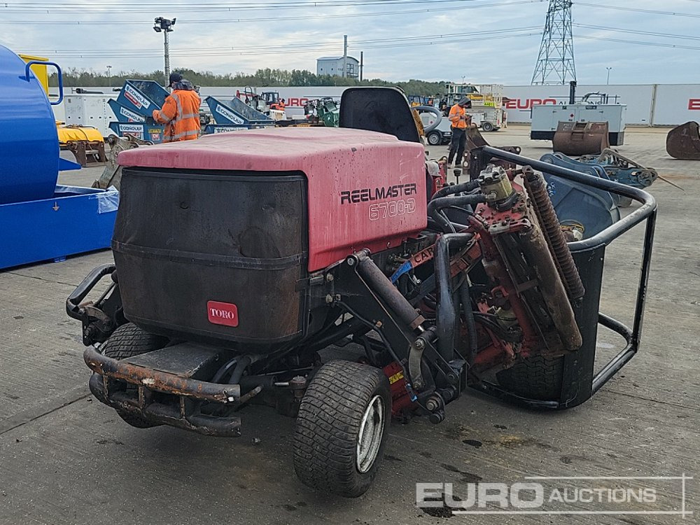 Toro Reelmaster 6700D - Cortacésped: foto 5 Toro Reelmaster 6700D - Cortacésped: foto 5