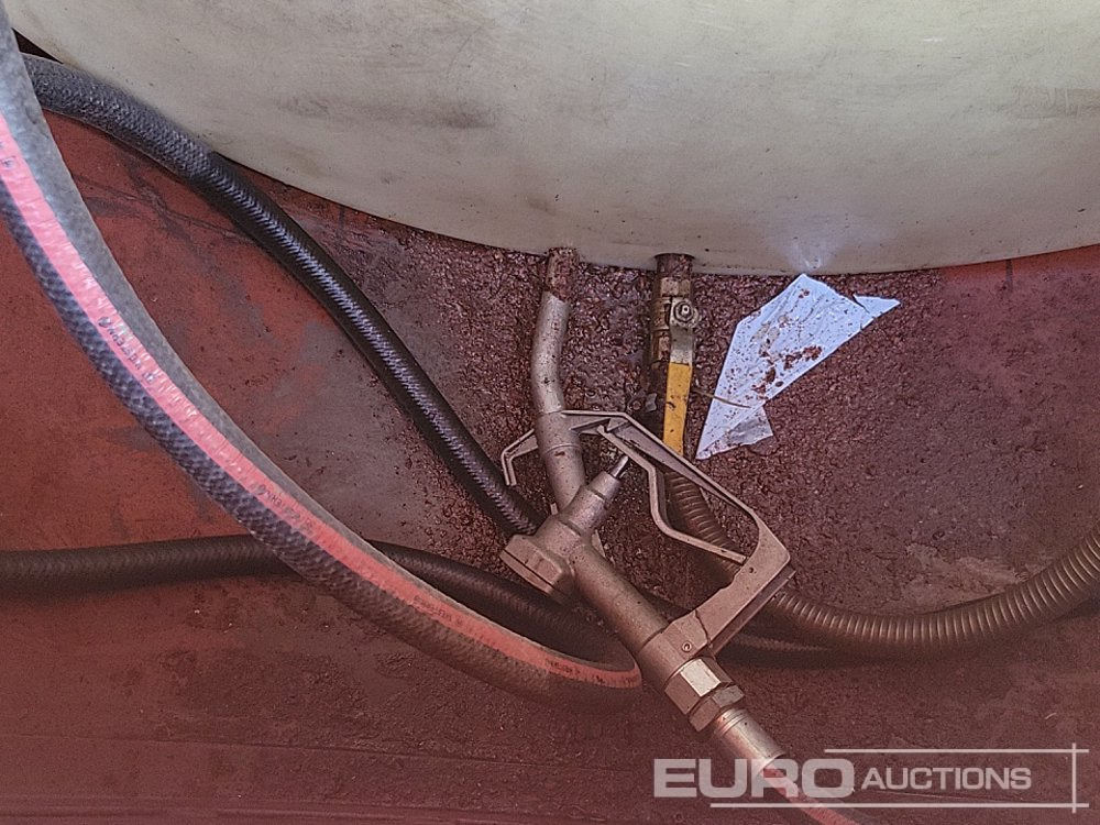 Tanque de almacenamiento Trailer Engineering 50 Litre Single Axle Bunded Fuel Bowser, Manual Pump: foto 19
