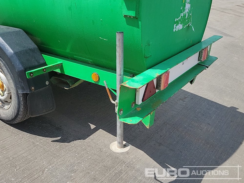 Tanque de almacenamiento Trailer Engineering 50 Litre Single Axle Bunded Fuel Bowser, Manual Pump: foto 14