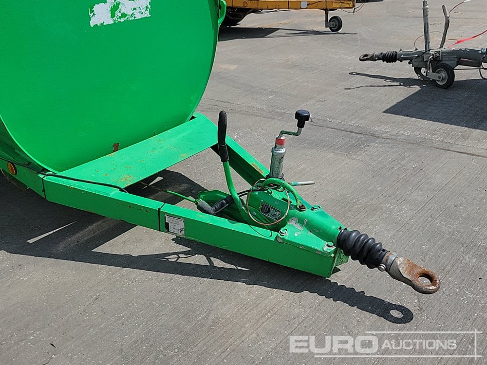 Tanque de almacenamiento Trailer Engineering 50 Litre Single Axle Bunded Fuel Bowser, Manual Pump: foto 12