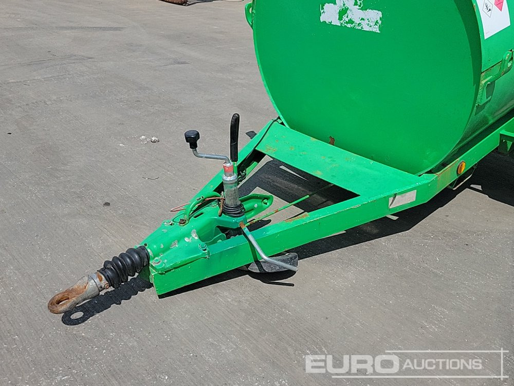 Tanque de almacenamiento Trailer Engineering 50 Litre Single Axle Bunded Fuel Bowser, Manual Pump: foto 11