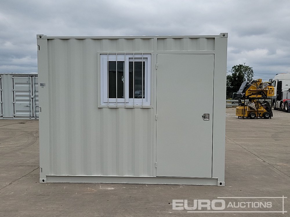Unused 2025 10' x 8' Container, Door, Window (Cannot Be Reconsigned) - Contenedor marítimo: foto 2 Unused 2025 10' x 8' Container, Door, Window (Cannot Be Reconsigned) - Contenedor marítimo: foto 2