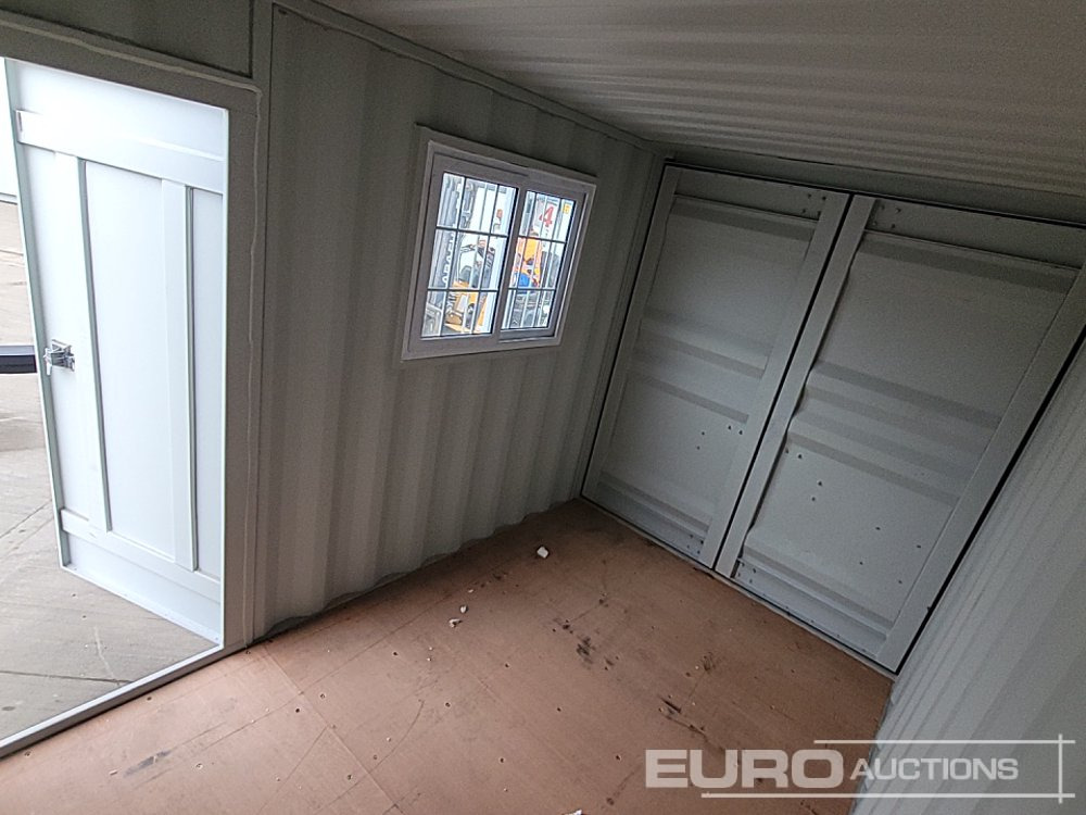 Contenedor marítimo Unused 2025 12' x 7' Container, 1 Door, 1 Window, 1 End Door (Cannot Be Reconsigned): foto 14